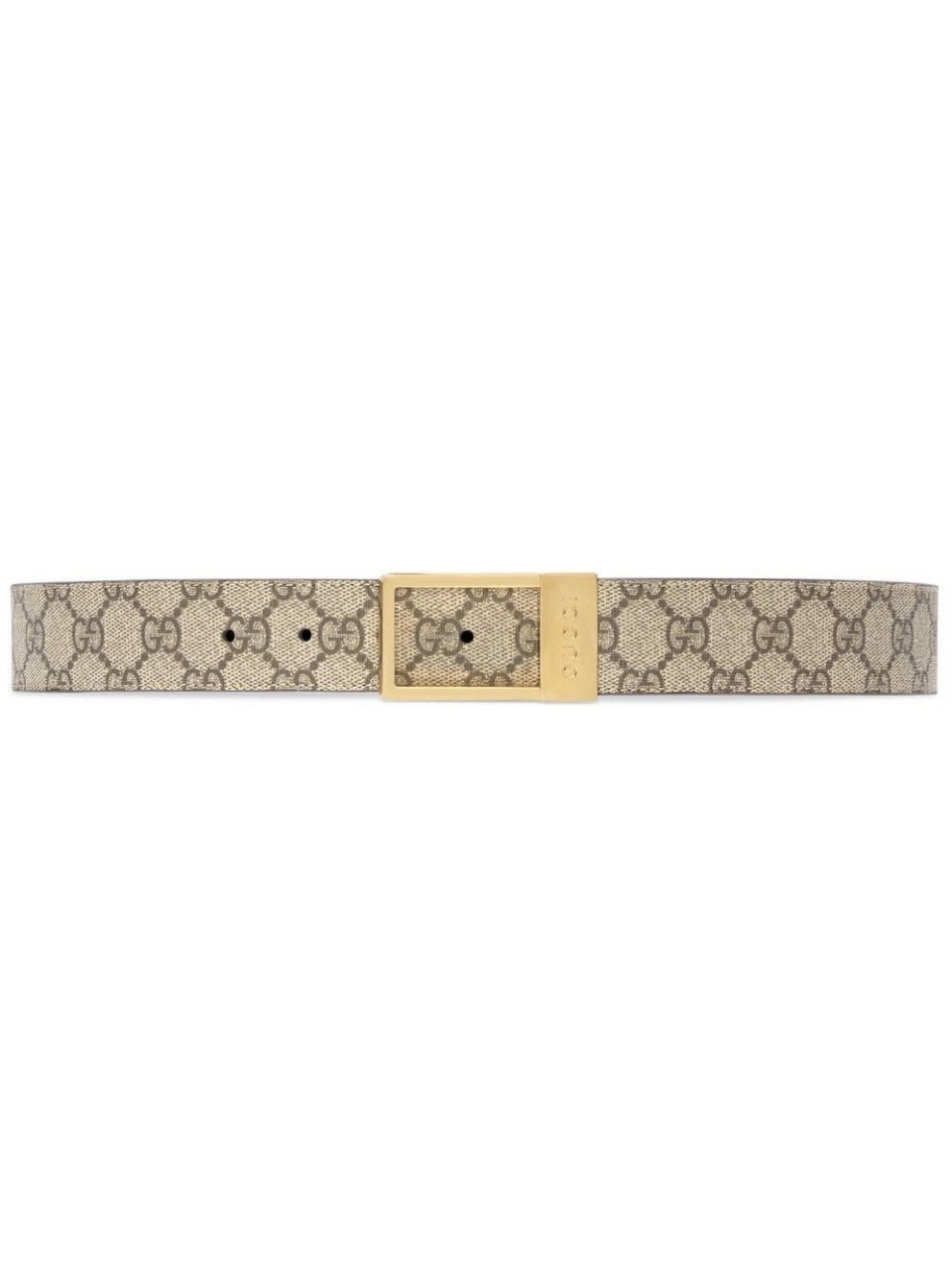 Ремень Gucci GG с прямоугольной пряжкой
